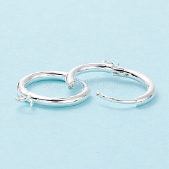 201 boucles d'oreilles créoles en acier inoxydable&nbsp;STAS-P283-01R-S