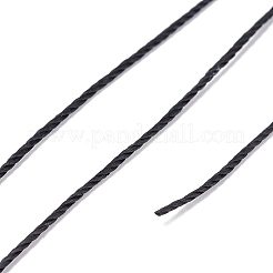 Круглая вощеная нить из полиэстера&nbsp;X-YC-D004-02E-000A