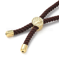 Изготовление браслетов из хлопка KK-F758-03U-G