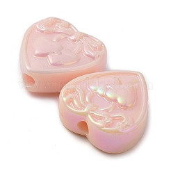 Непрозрачные акриловые бусины с УФ-покрытием&nbsp;X-MACR-K342-08