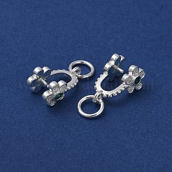 Латунный микро-паве кубический цирконий KK-K277-11S