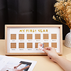 Детские фоторамки из дерева&nbsp;AJEW-WH0007-48