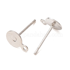 Messing Ohrstecker Zubehör&nbsp;LS-KK-K225-02A-P