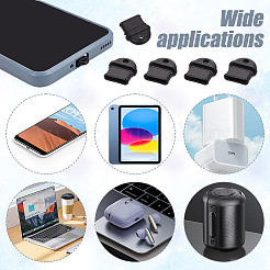 50шт пластиковые мобильные пылезащитные заглушки FIND-GA0004-06