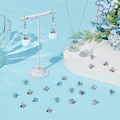 100 шт. 202 нержавеющая сталь бусины колпачки подвески&nbsp;STAS-UN0034-88