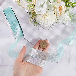 20 ярд переливающейся полиэстеровой гофрированной ленты для шитья OCOR-WH20007-13A