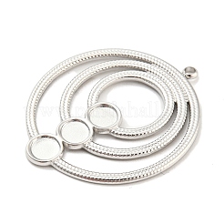 Подвеска-кабошон из не тускнеющей нержавеющей стали 304&nbsp;X-STAS-P333-03P