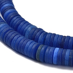 Бусины из натурального белого нефрита&nbsp;G-P575-B14-6x1mm-10