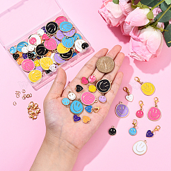 Набор для самостоятельного изготовления подвесного украшения в виде улыбающегося лица&nbsp;DIY-YW0017-56