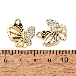 Подвески из сплава и страза&nbsp;LS-PALLOY-S052-02G-A