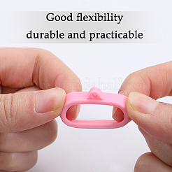 60шт. 2-х стильный силиконовый кулон SIL-GF0001-43E