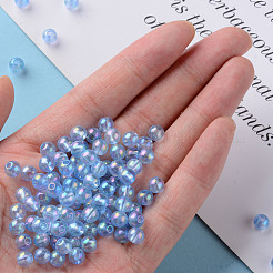 Perles en acrylique transparente&nbsp;X-MACR-S370-B6mm-749
