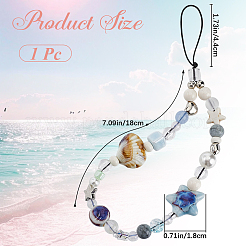 Мобильные ремни из смолы и акрила&nbsp;HJEW-WH20012-06