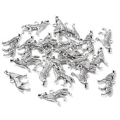 Подвески из сплава воющего волка в тибетском стиле&nbsp;LF1753Y-NF