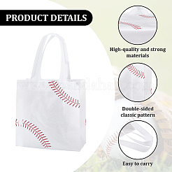 Sacs fourre-tout en tissu non tissé à thème de ballon de sport&nbsp;ABAG-WH20006-52C