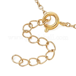 Регулируемая цепочка-лариата из нержавеющей стали 304 толщиной 2 мм.&nbsp;NJEW-JN05859