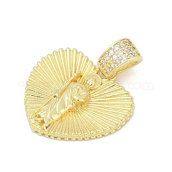 Латунные микро проложить кубического циркония подвески&nbsp;KK-D317-092G