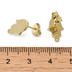 Ионное покрытие (ip) 304 нержавеющая сталь гвоздики фурнитура для сережек STAS-I206-68G