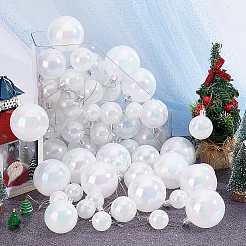 56 pièce 4 styles de décorations suspendues en forme de boule de Noël pour animaux de compagnie&nbsp;AJEW-HY0003-09A