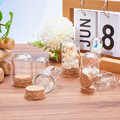 12 шт. 3-х стилистическая стеклянная крышка-купол AJEW-CP0005-89