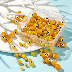 3 нить 3 стилей ручной работы сглаз лэмпворк круглые бусы&nbsp;LAMP-LS0001-12G