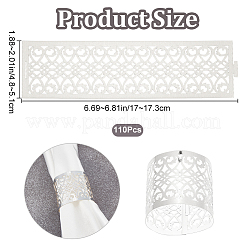 Металлические кольца для бумажных салфеток AJEW-WH0270-56A