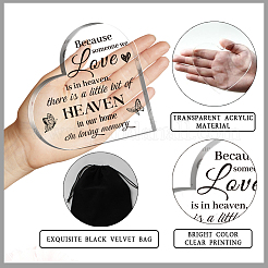 Décoration acrylique&nbsp;DJEW-WH0591-001