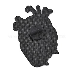 Broches de esmalte con forma de corazón floral&nbsp;AL-I001-02EB-04