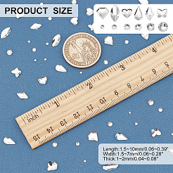 12 Stilklasse Cabochons&nbsp;MRMJ-WH0078-16