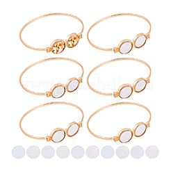 6 Stück Legierung Wärmeübertragung Charm Rohling Manschette Armreif Herstellung&nbsp;FIND-PH0024-44