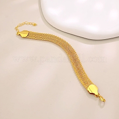 Браслеты из нержавеющей стали с цепочками для женщин&nbsp;QS3275