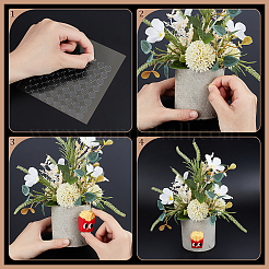 Плоский круглый двусторонний скотч&nbsp;FIND-WH0111-726B