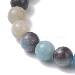 Круглые натуральные бусины троллеита&nbsp;BJEW-JB12731