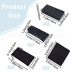 Футляр для очков из искусственной кожи&nbsp;AJEW-WH0314-319A