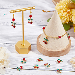 30 шт. подвески из сплава со стразами FIND-BBC0001-39