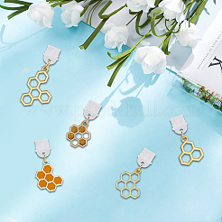 10 шт. 5-х стильный эмалированный кулон-украшение из сплава&nbsp;HJEW-SC00167