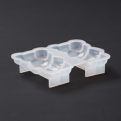 Diy медведь дисплей украшения силиконовые Молды X-DIY-P068-01