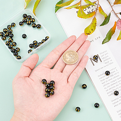 Природный агат бисер нитей G-OC0001-37B-8mm