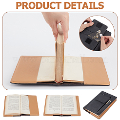 2 couverture de livre en cuir PU&nbsp;AJEW-CP0006-97