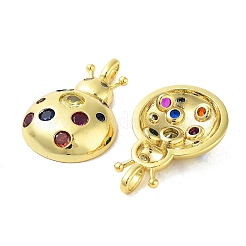 Стойки обшивки латунь микро проложить Циркон подвеску KK-A205-01G-02