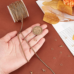 Наборы для изготовления венецианских цепей из нержавеющей стали 304&nbsp;DIY-BBC0002-04