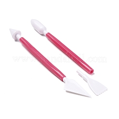 8шт пластиковые двойные головки для моделирования глины набор инструментов для лепки&nbsp;TOOL-A011-02D