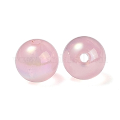 УФ-покрытие радужными переливающимися акриловыми бусинами OACR-F004-04H