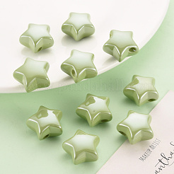 Непрозрачные акриловые бусины&nbsp;MACR-S372-02B-83