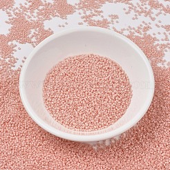 MIYUKIデリカビーズ  シリンダー  日本製シードビーズ  11/0  （db1513)マット不透明ライトサーモン  1.3x1.6mm  穴：0.8mm  約10000個/袋  50 G /袋&nbsp;SEED-X0054-DB1513