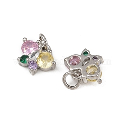 Латунные микро проложить кубического циркония подвески&nbsp;KK-Z120-03P-01