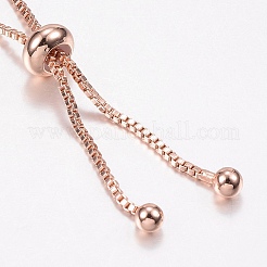 Bracciali in ottone regolabili&nbsp;X-BJEW-P200-03RG