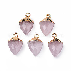 Природного розового кварца подвески G-N326-134-08