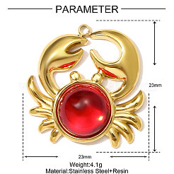 Подвески из нержавеющей стали 304&nbsp;STAS-OY001-61G