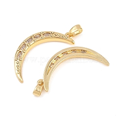 Латунные микро проложить кубического циркония подвески&nbsp;KK-G549-01G-01